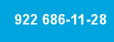 922 686-11-28 922 686-11-28